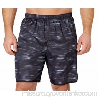 Speedo Men's Aquagon Colorblock Volley Shorts Workout & Swim TrunksBlack Black,XX-Large